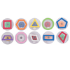 Ready 2 Learn Giant Stampers, Geometric Shapes, Outlines, Set of 10 CE6736